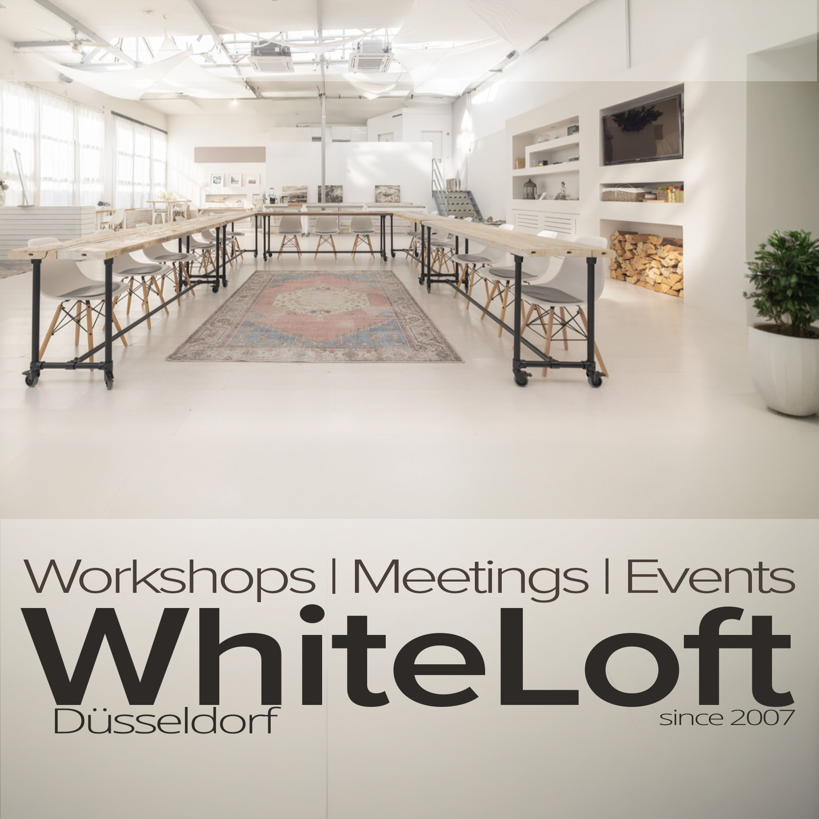 WhiteLoft Düsseldorf Tagungsraum Eventlocation Meetingraum Showroom in Düsseldorf - Logo