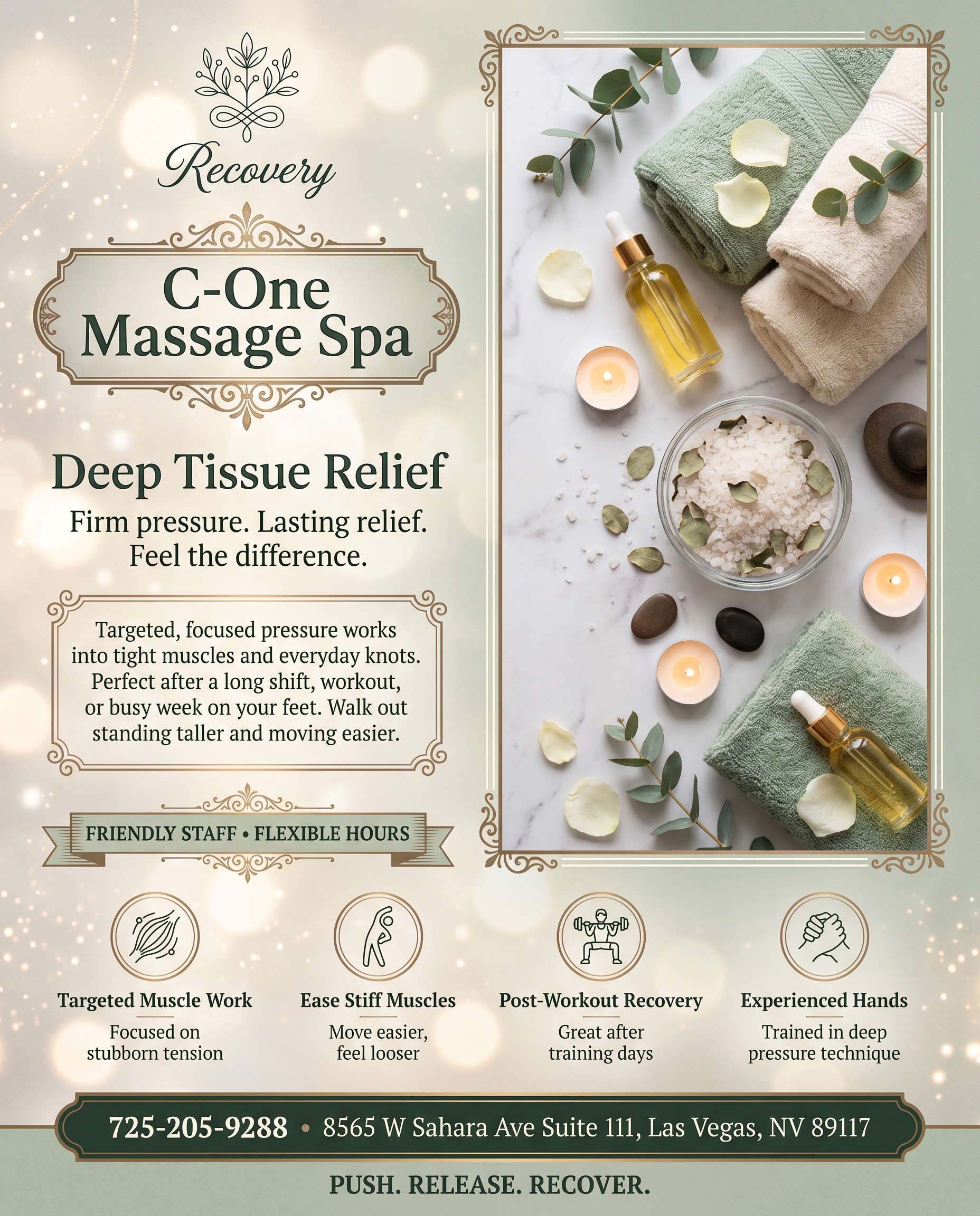 A hot stone massage is a type of massage therapy. It's used to help you relax and ease tense muscles 