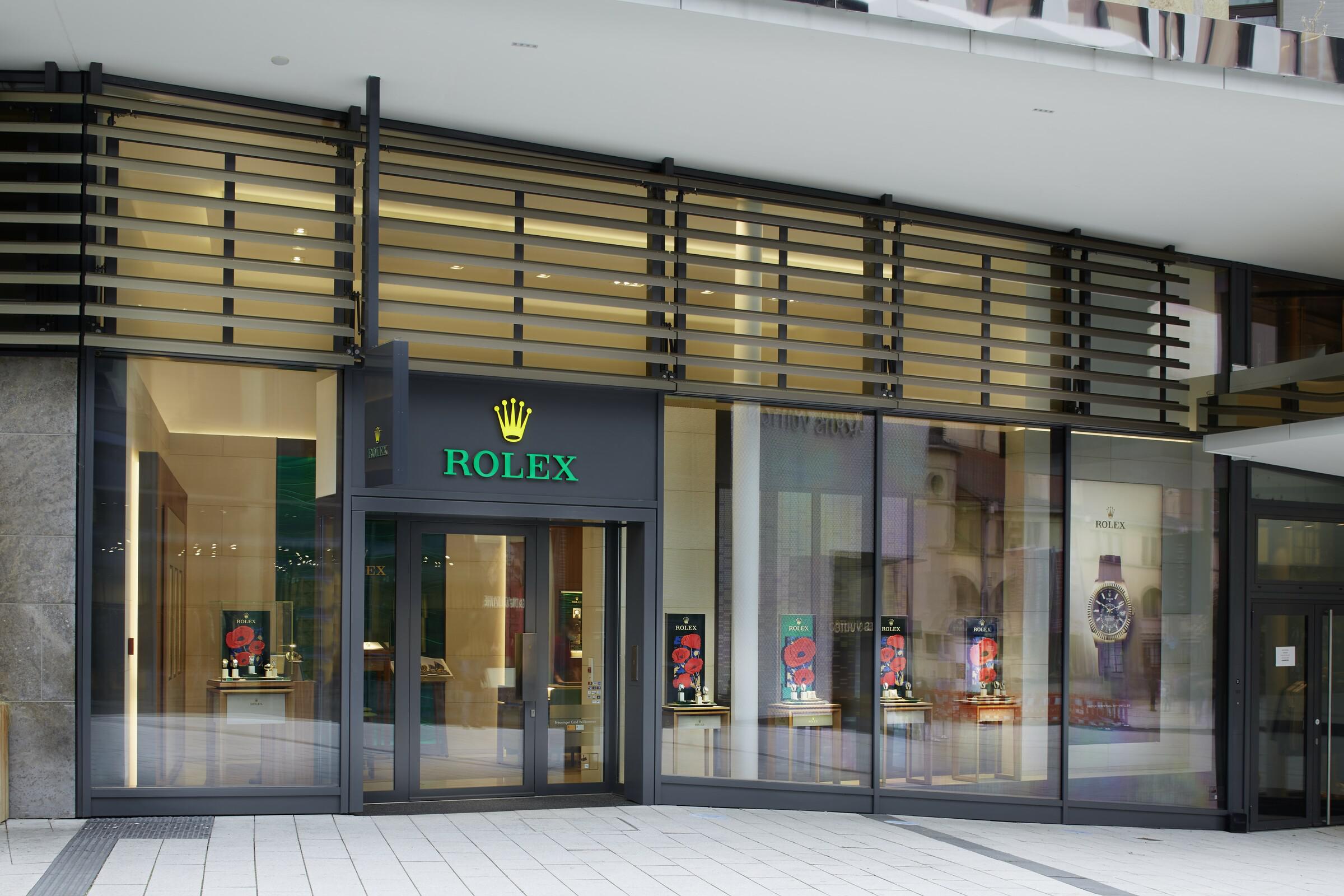 Logo Rolex Boutique Stuttgart - präsentiert von Wempe