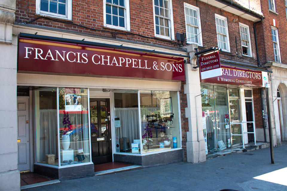Francis Chappell & Sons Funeral Directors Eltham 020 8850 1039