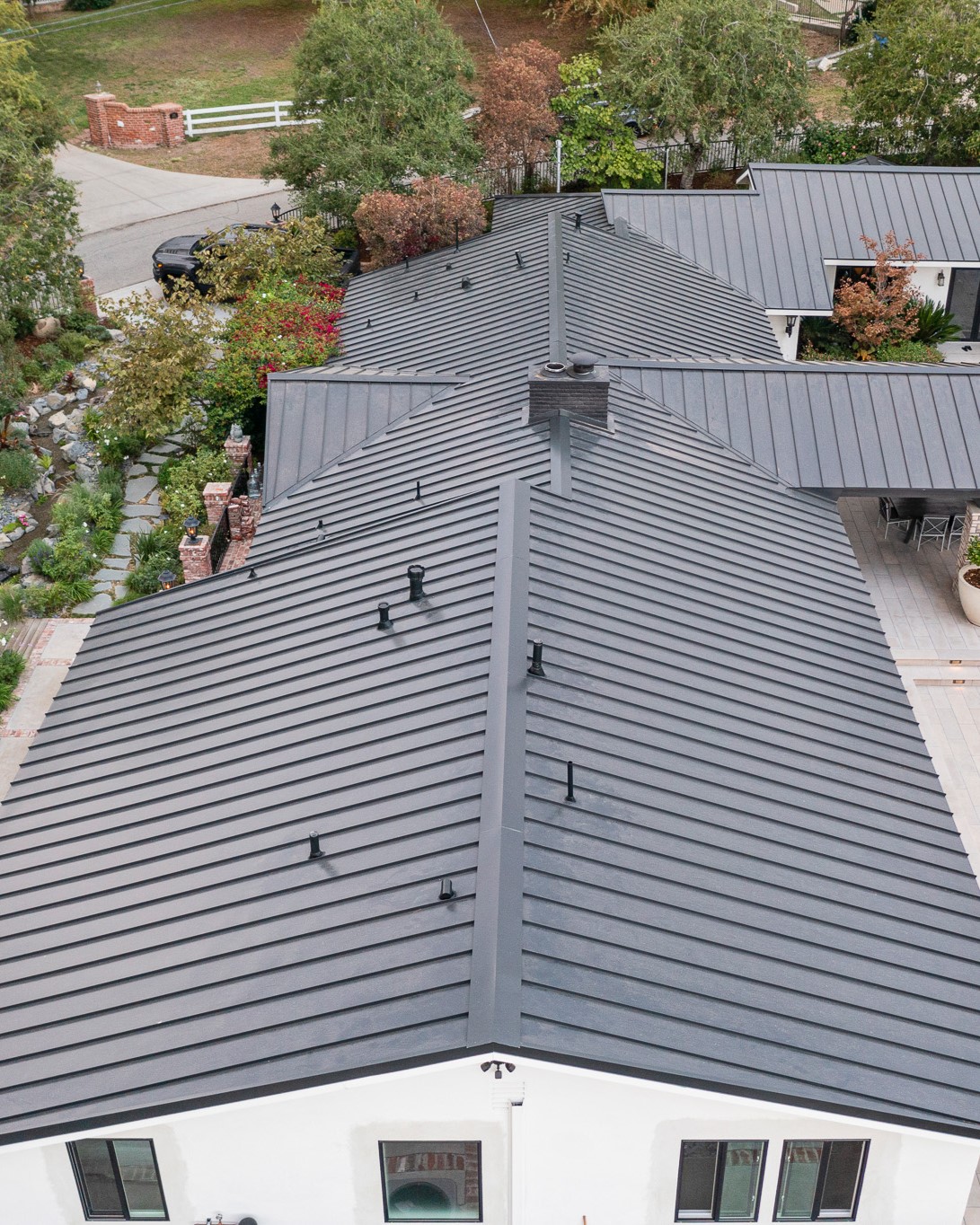 standing seam metal roof