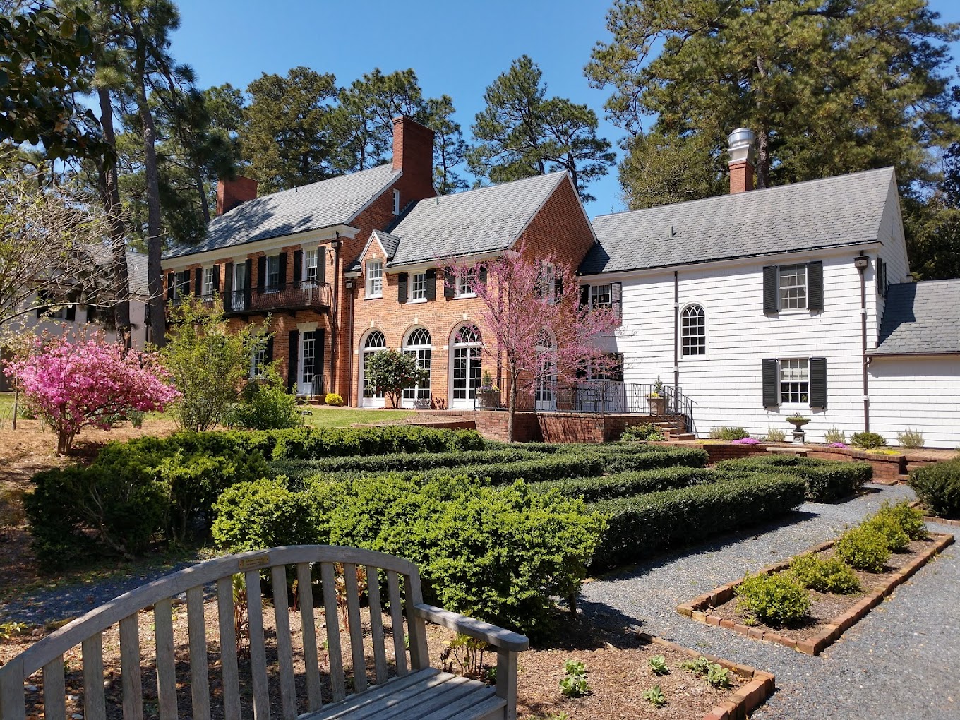 In 1977, Sam Ragan, NC Poet Laureate and publisher of The Pilot, along with Paul Green, Elizabeth S. (Buffie) Ives and others organized a group of colleagues to preserve and protect the Boyds’ legacy, the Boyd House and its beautiful surroundings. Friends of Weymouth,Inc. was chartered as a nonprofit corporation which purchased the home and grounds in 1979 to establish a cultural center. Weymouth Center for the Arts & Humanities opened its doors on July 20, 1979.