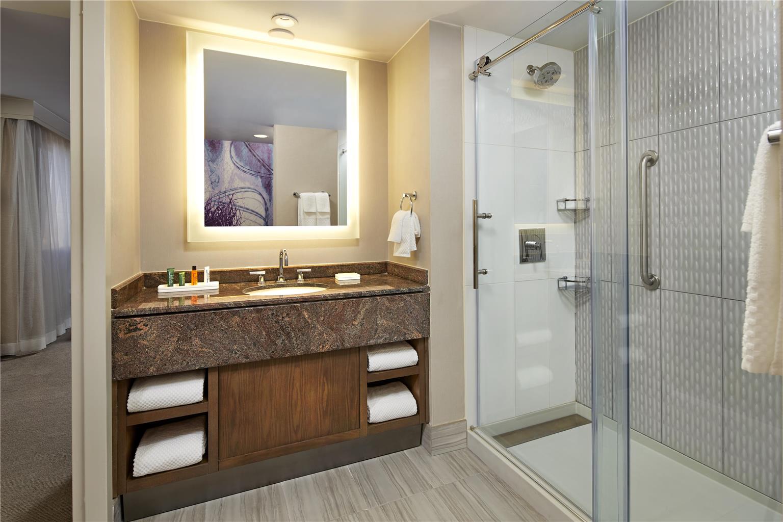 Guest room bath