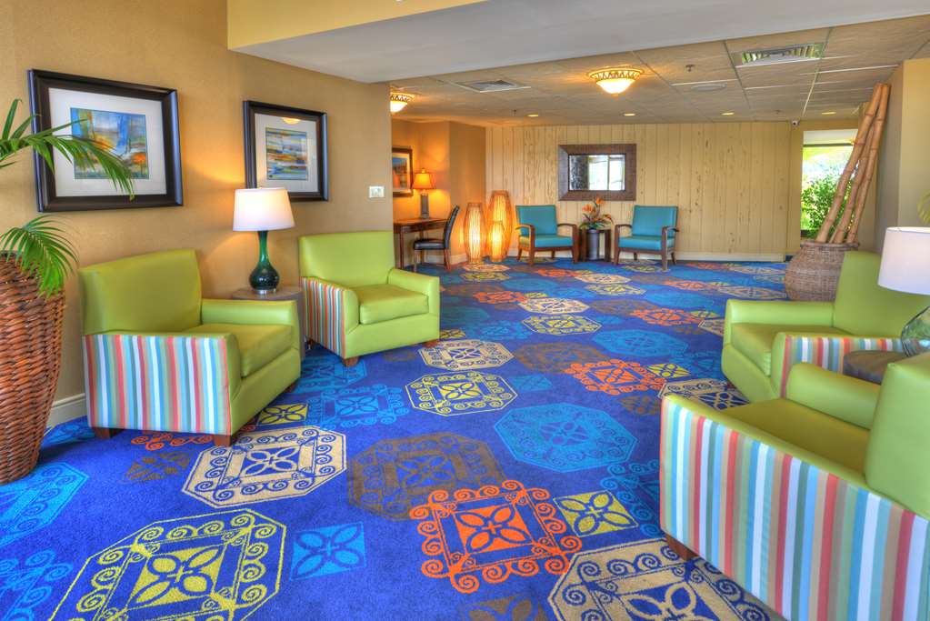 Spacious Hotel Lobby Best Western Aku Tiki Inn Daytona Beach (386)252-9631