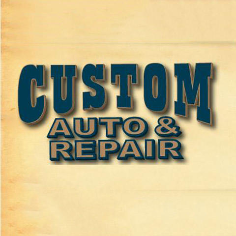 Custom Auto & Repair Logo