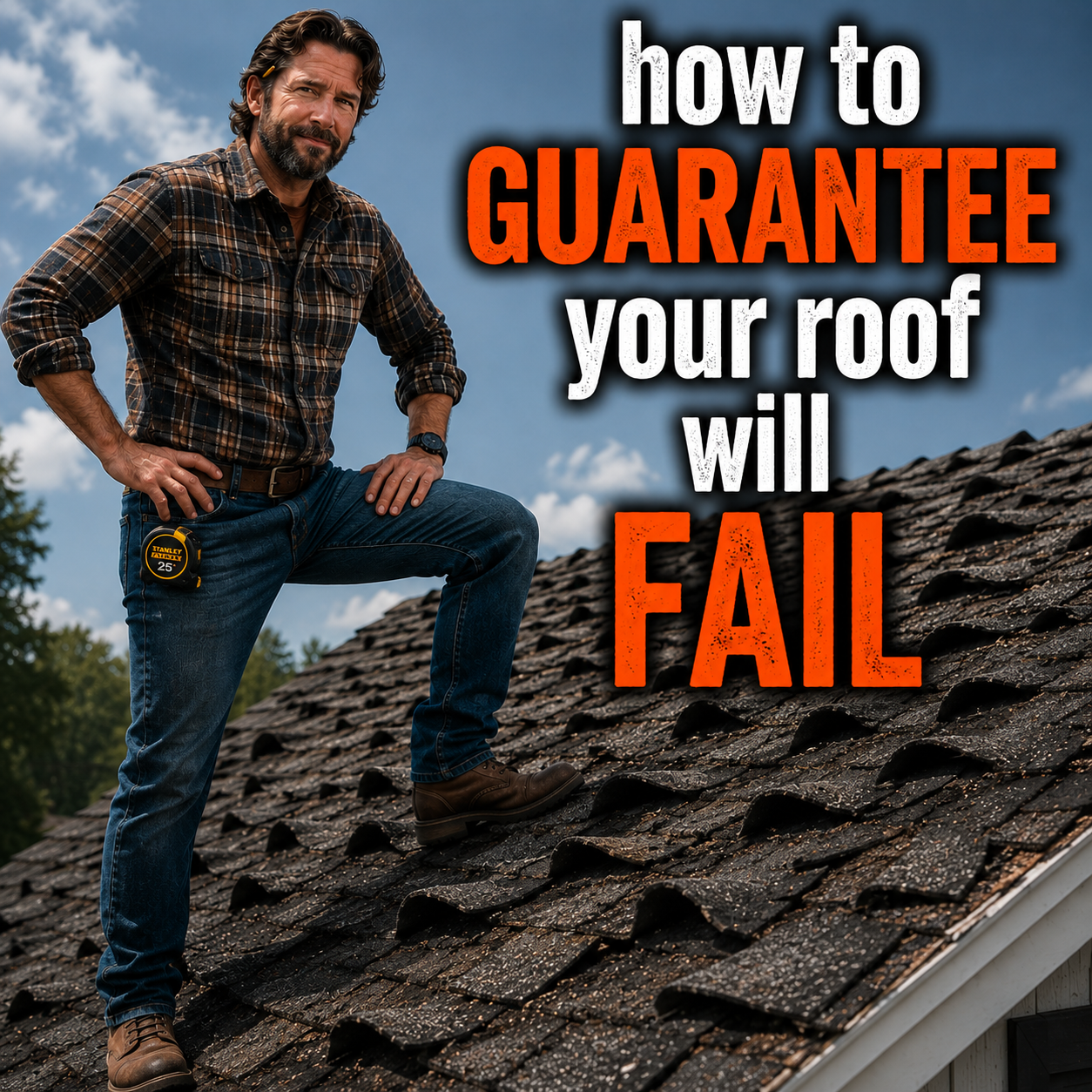 How to guarantee your roof will fail