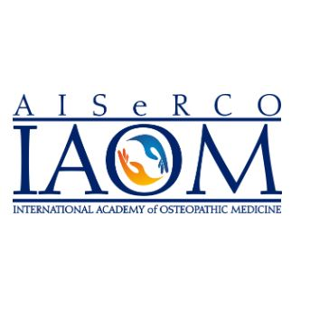 I.A.O.M. Aiserco - Accademia Superiore di Formazione in Medicina Osteopatica Logo