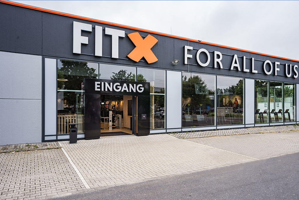 FitX Fitnessstudio, Kanalstraße 51-55 in Viersen