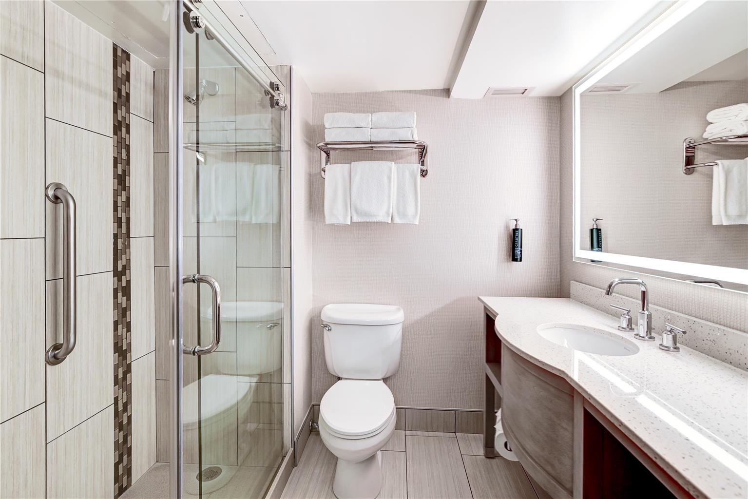 Guest room bath