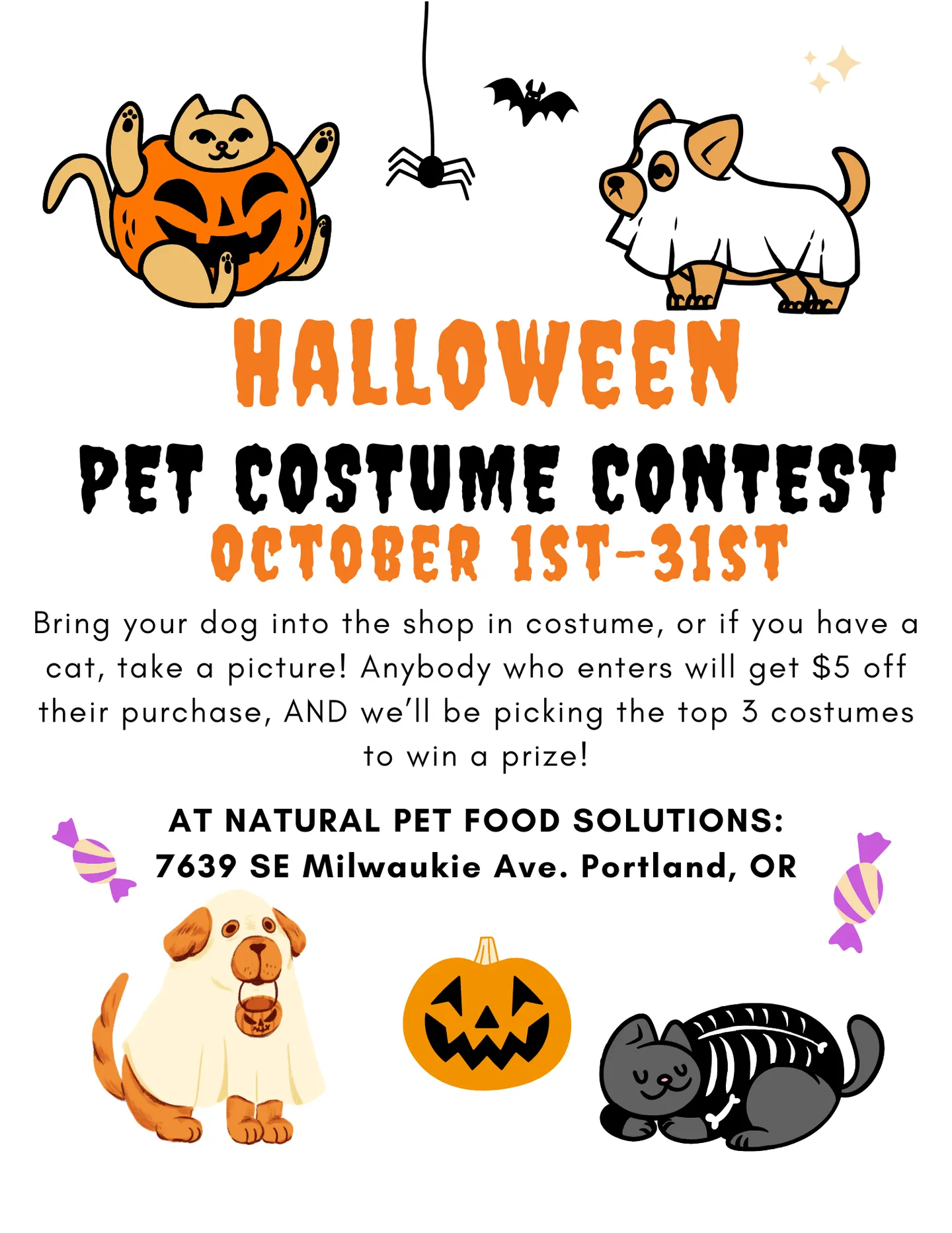 Image of Local Pet Event Halloween Pet Costume Contest! Nearby