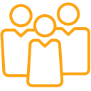 Group of people icon.
