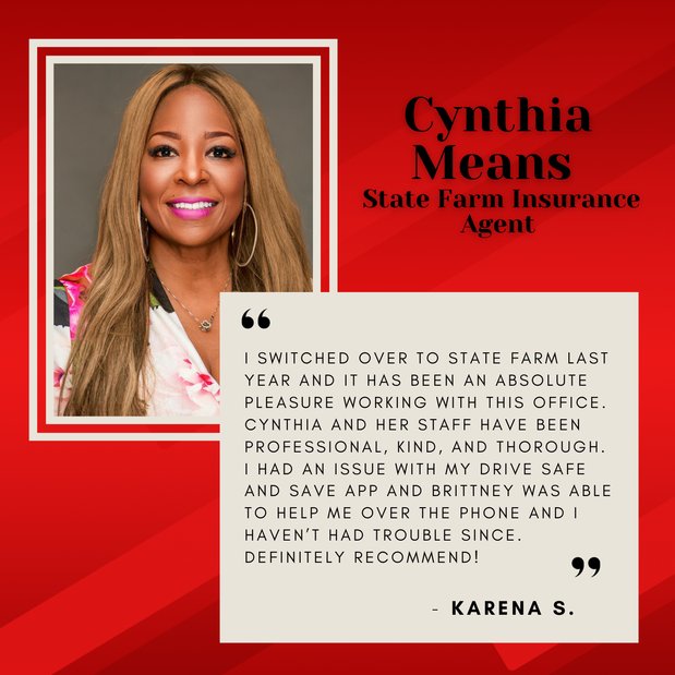 Images Cynthia Means - State Farm Insurance Agent