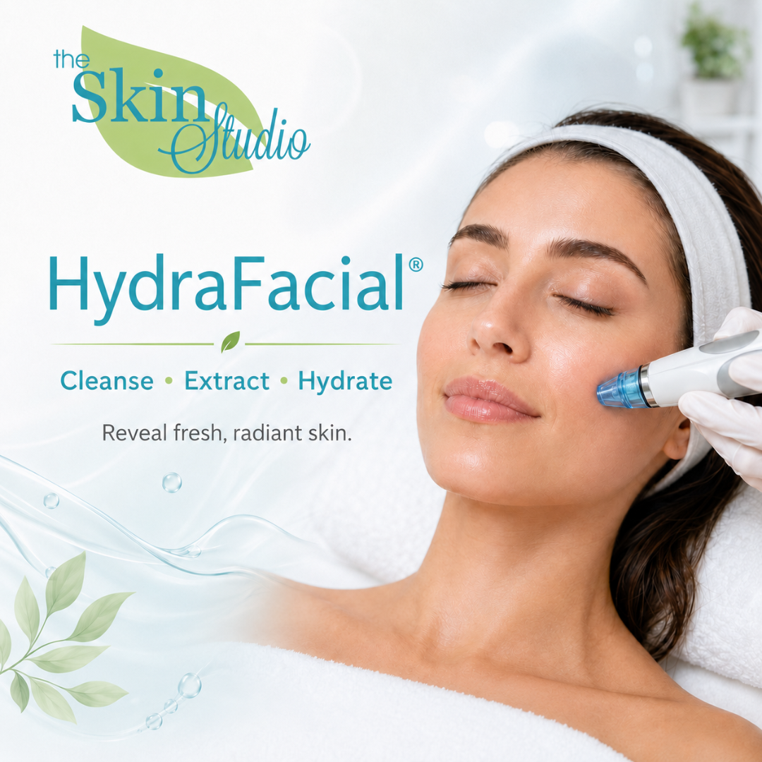 HydraFacial&reg; is a gentle, noninvasive treatment that deeply cleanses, exfoliates, extracts impurities, and hydrates the skin during one relaxing appointment. Its patented Vortex-Fusion&reg; technology uses a specialized wand to remove dead skin cells and clear congested pores while delivering nourishing serums into the skin. HydraFacial leaves the skin feeling clean, smooth, refreshed and deeply hydrated. Many clients notice a brighter, more radiant complexion immediately following their treatment.