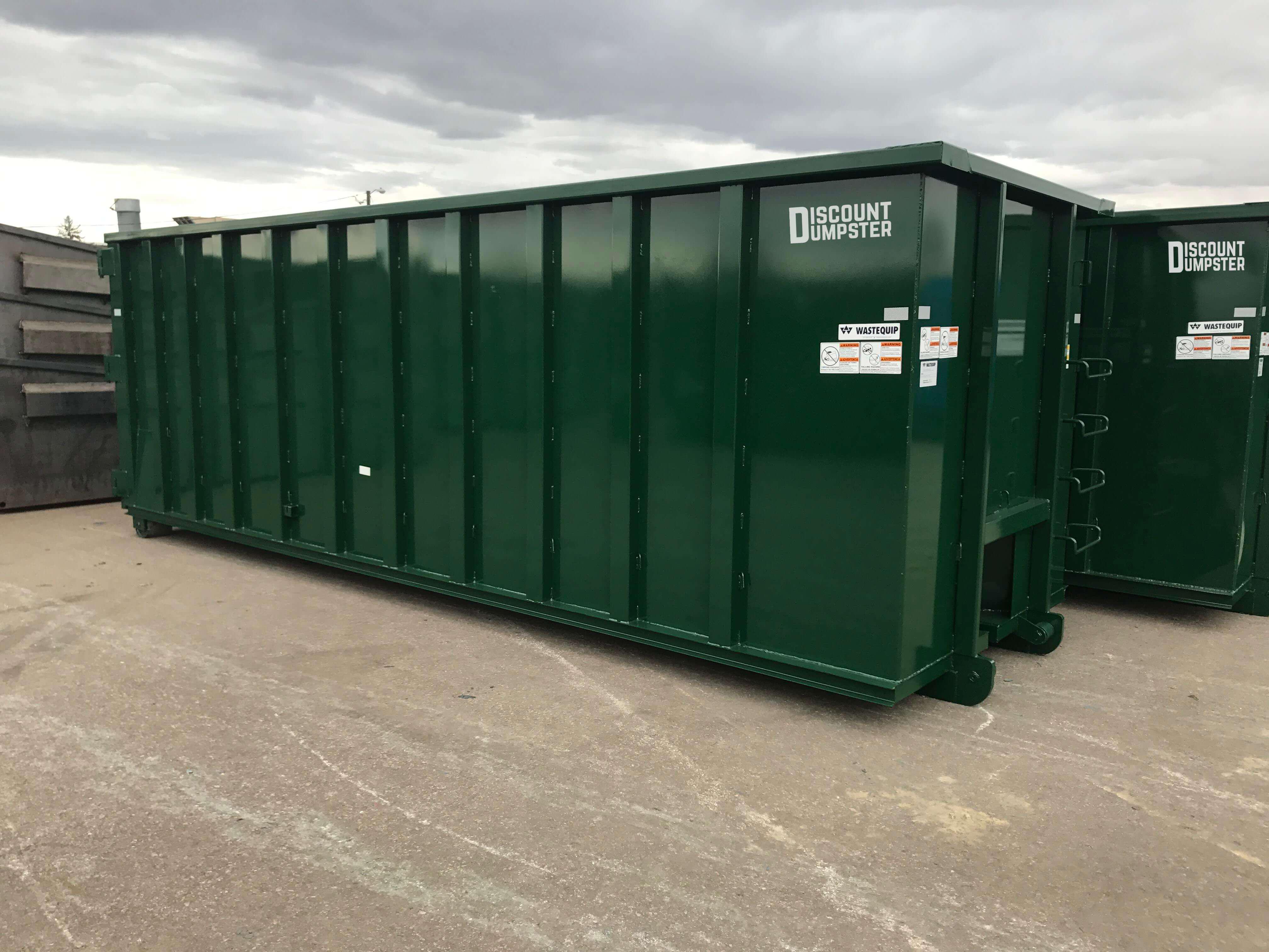 Discount dumpster has roll off dumpsters for Denver co