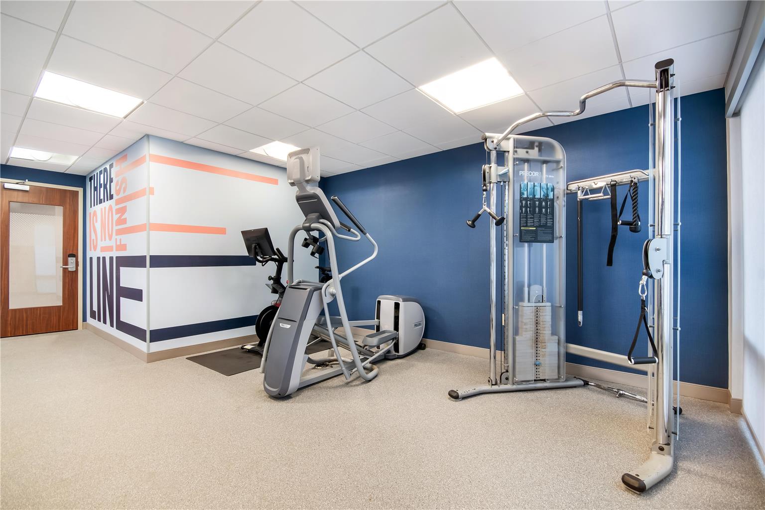 Health club  fitness center  gym