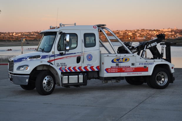 Images C & D Towing