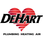 DeHart Plumbing, Heating, & Air Logo