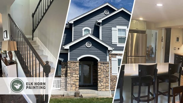 Images Elk Horn Painting - Denver