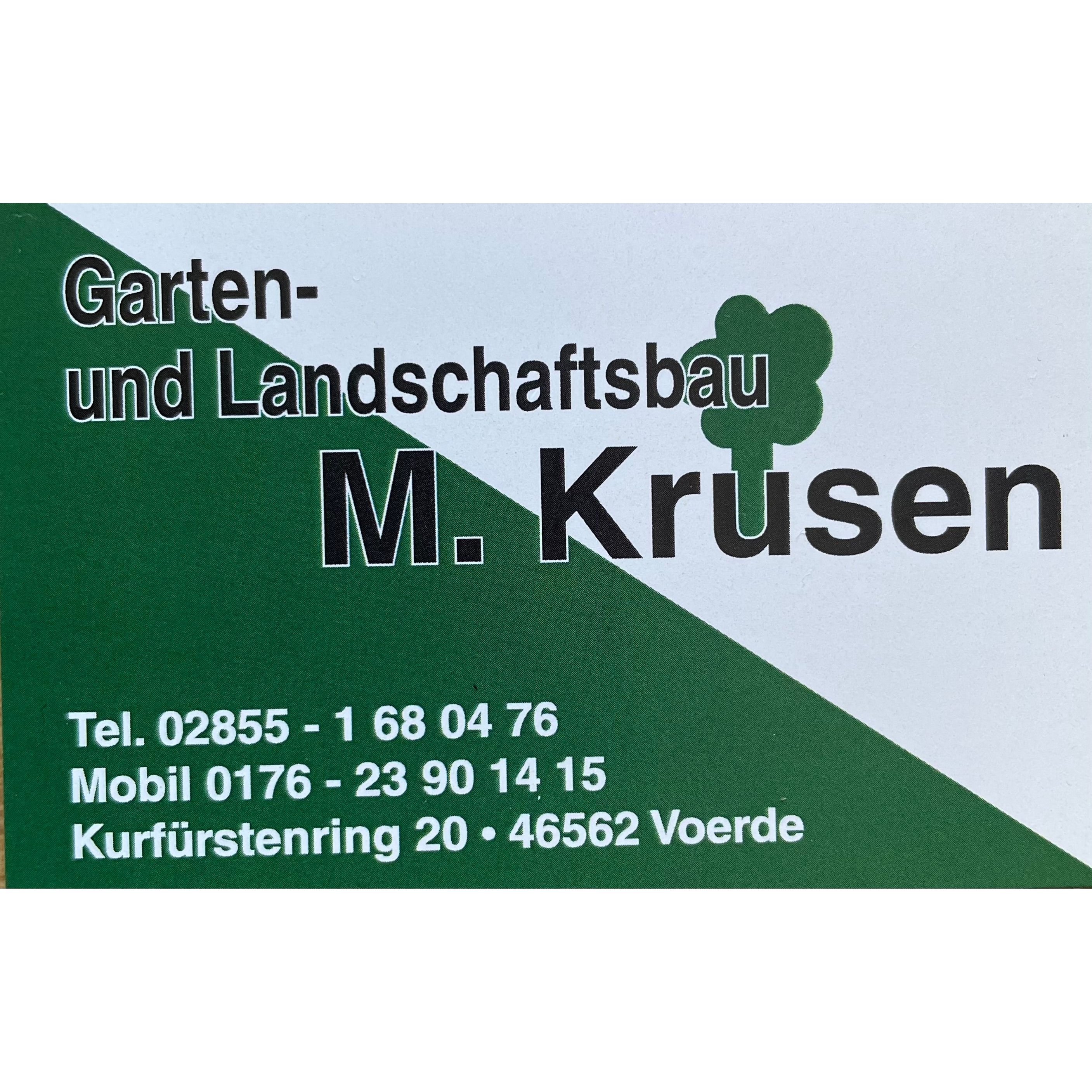 Garten u. Landschaftsbau M. Krusen