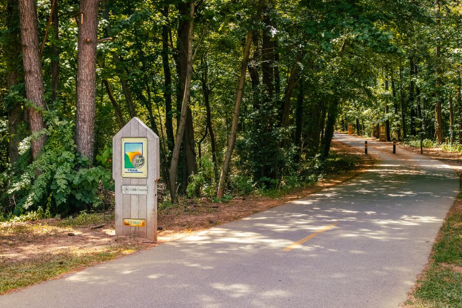 Walk, jog, or bike on the Silver Comet Trail