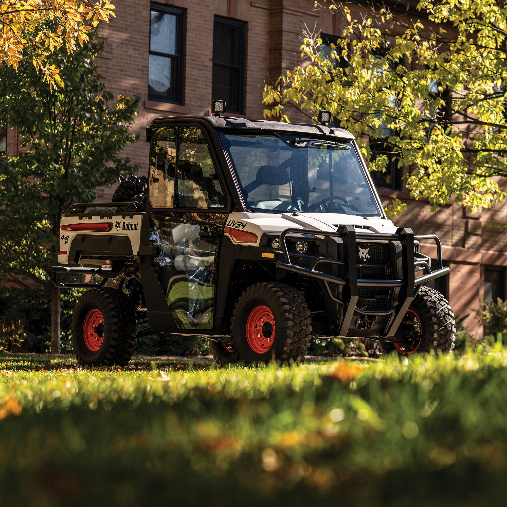 A Bobcat UV34 utility vehicle Bobcat of Fort McMurray Fort Mcmurray (780)714-9200