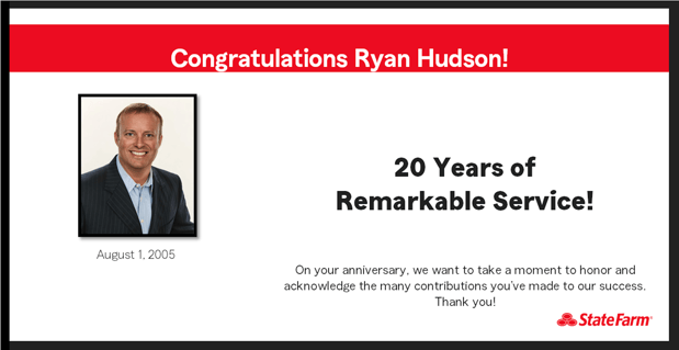 Images Ryan Hudson - State Farm Insurance Agent