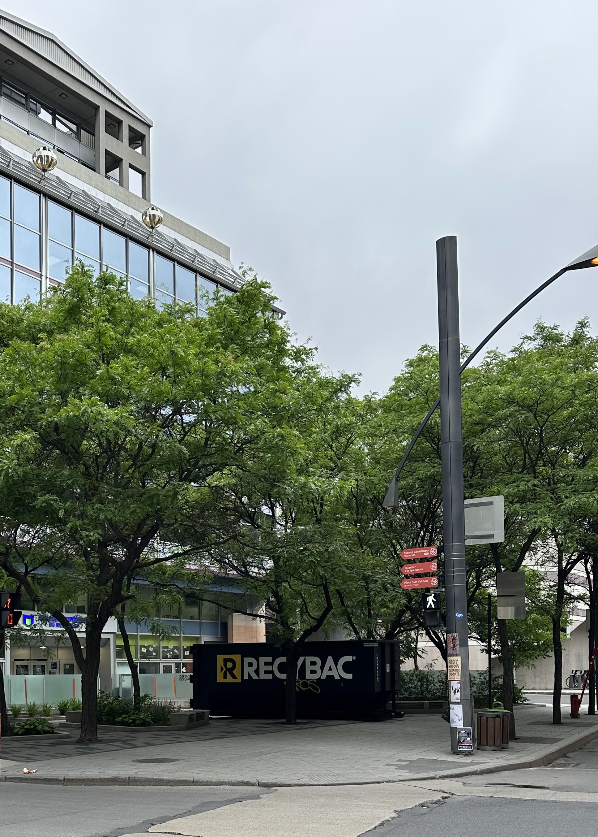 Images Location de conteneur RECYBAC Longueuil