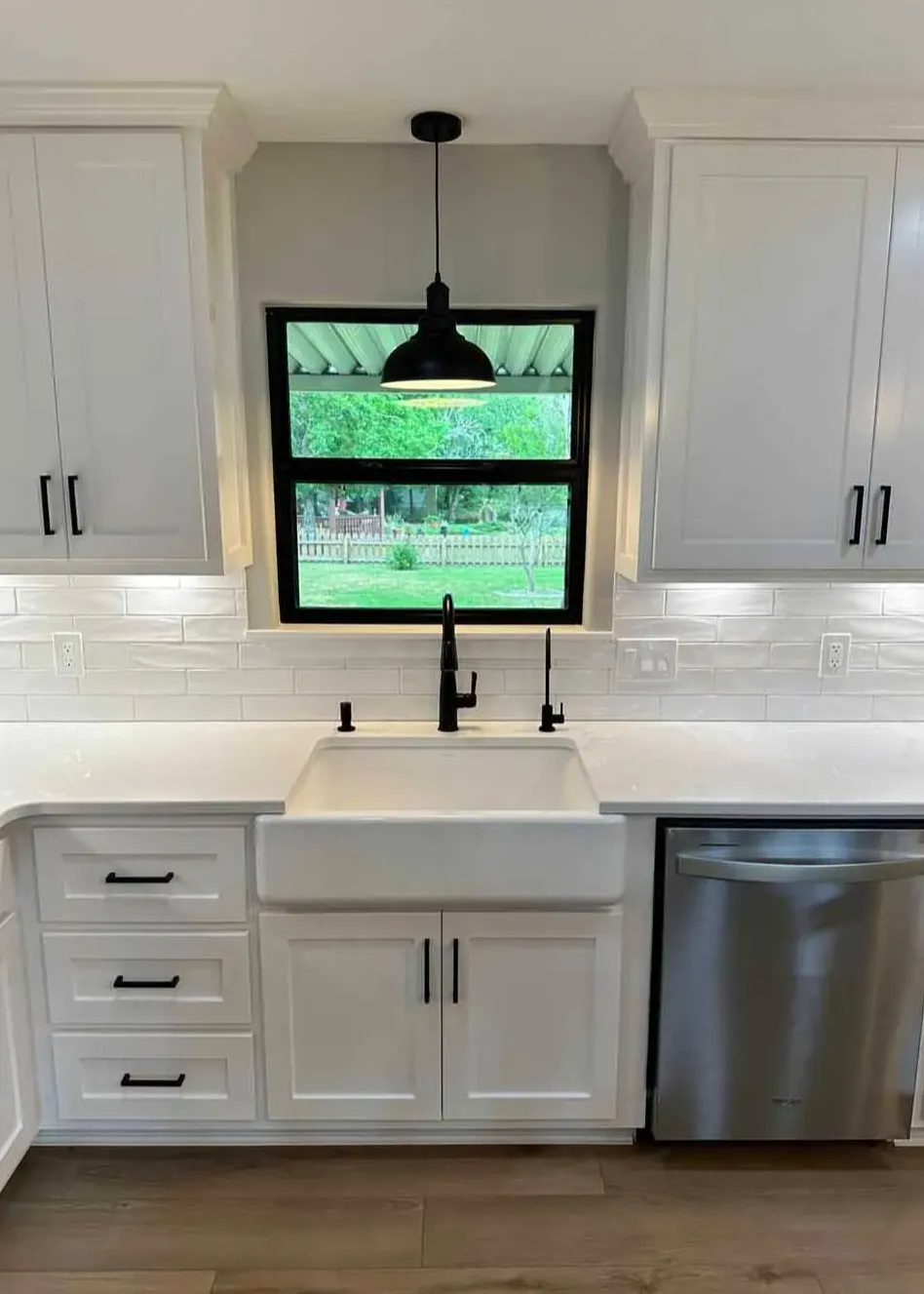 Kitchen remodel done by Byar's Construction & Remodeling in Victoria, Texas