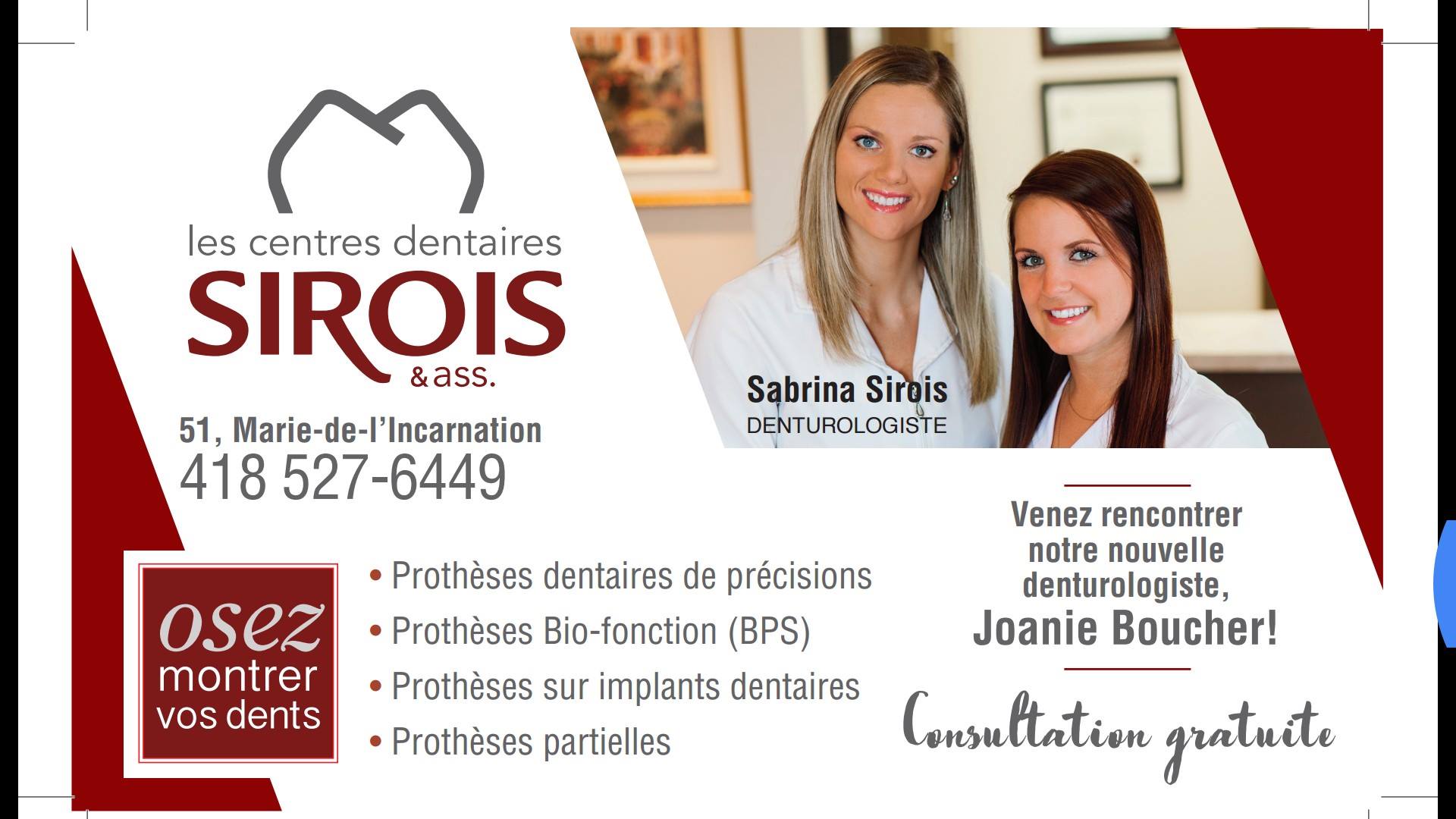 Images Les Centres Dentaires Sirois, Sabrina Sirois Denturologiste