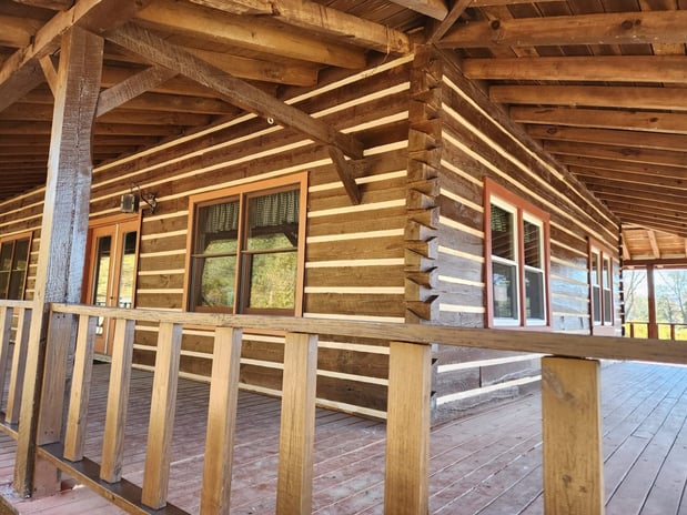 Images Norse Log Home Restoration