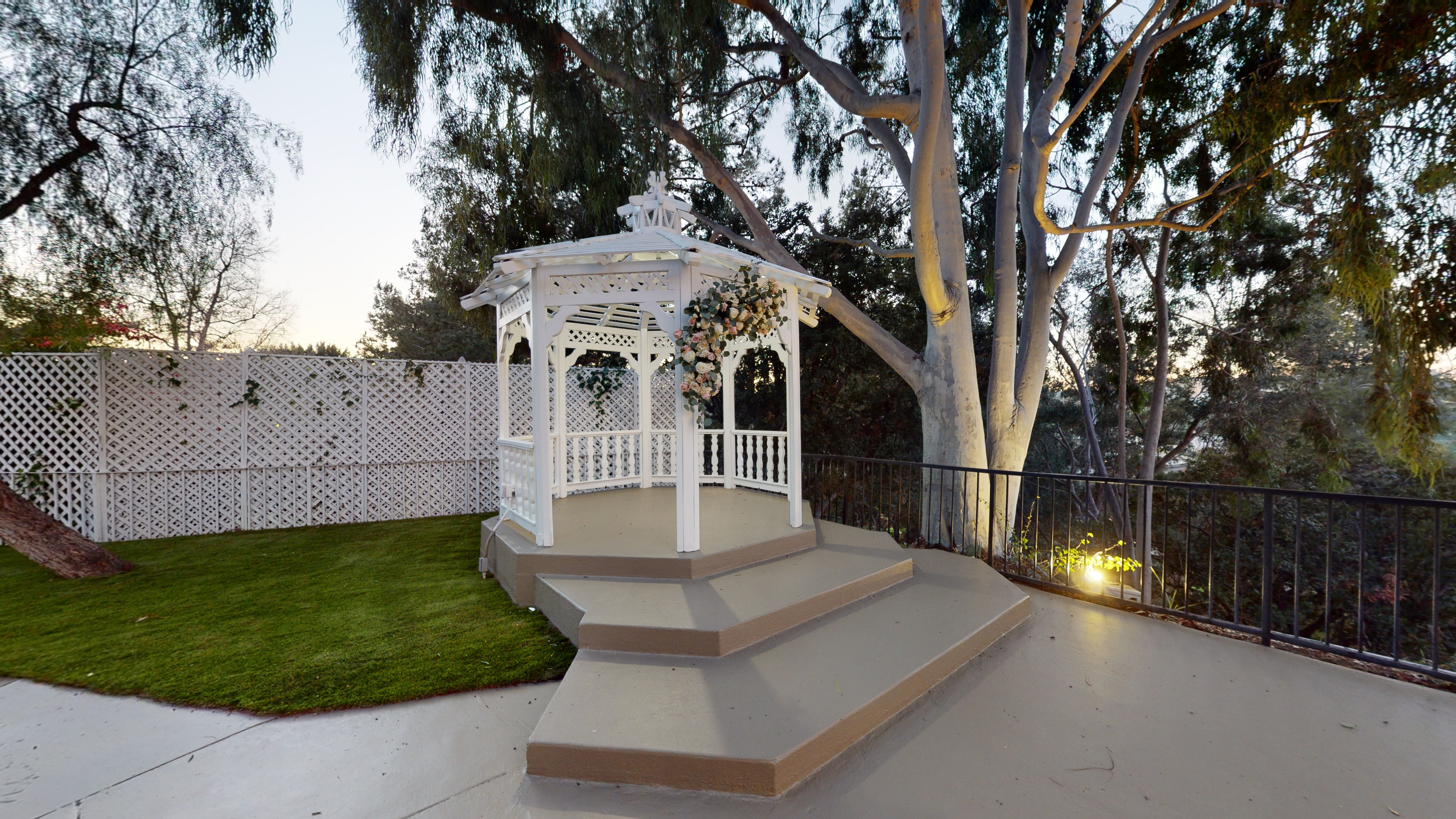 lower gazebo deck