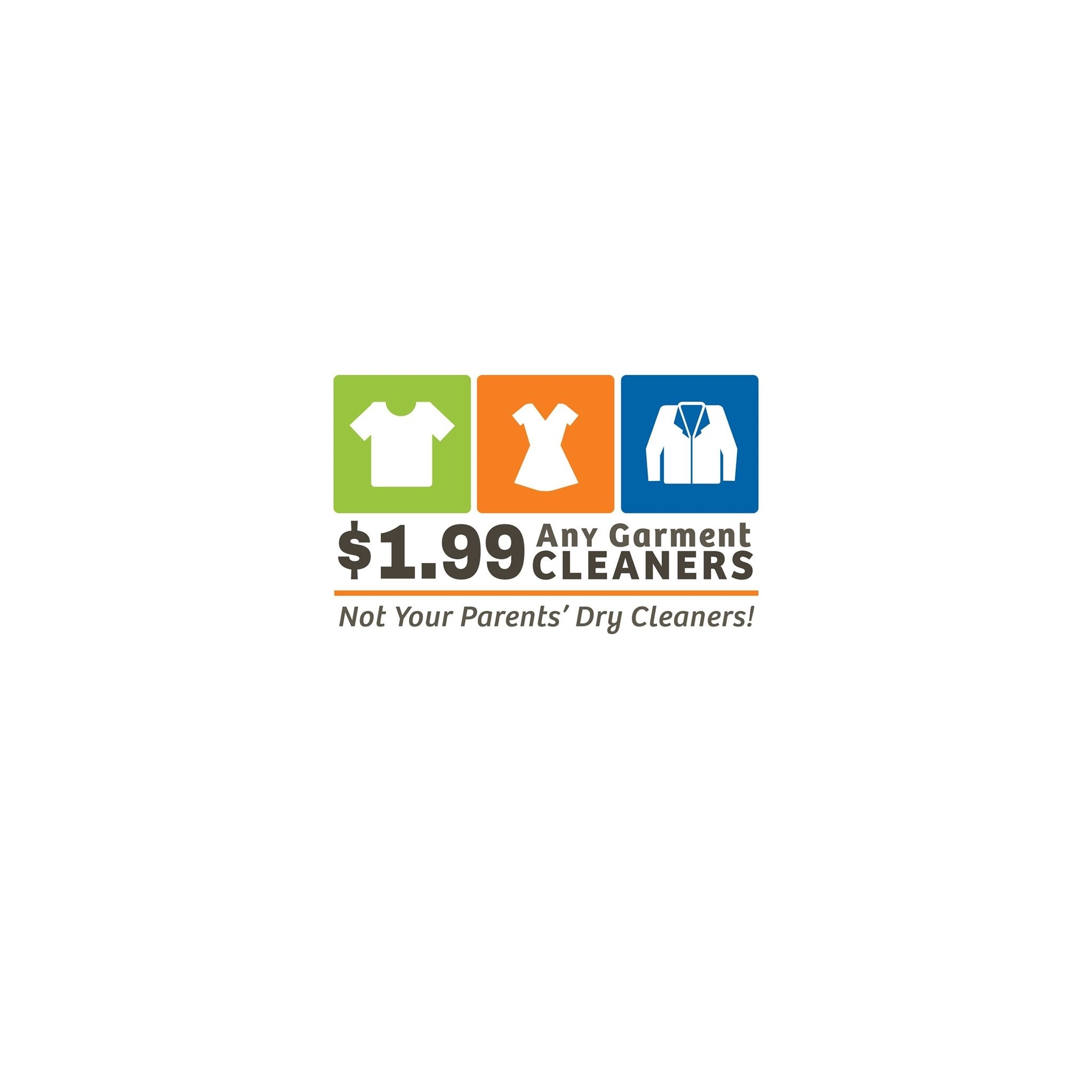 $1.99 Any Garment Cleaners