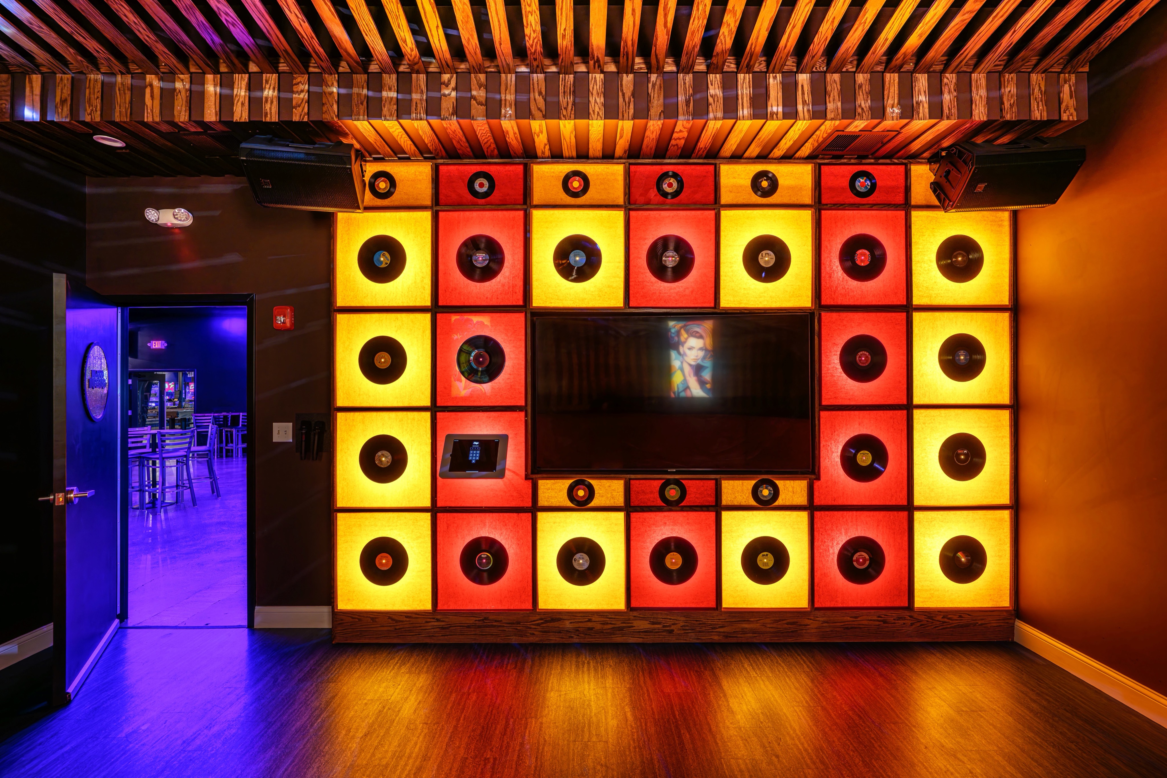 Private Karaoke Room Disco Inferno Room