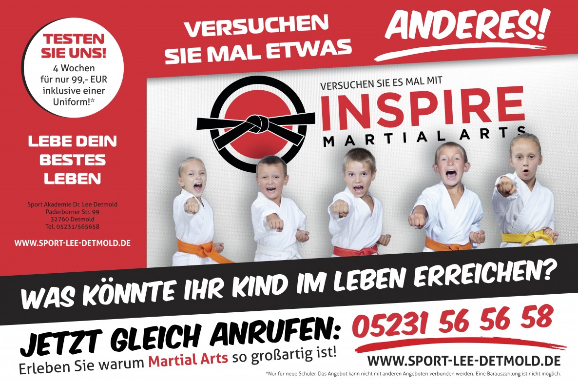 Inspire Martial Arts - Sport Akademie Dr. Lee Detmold in Detmold - Logo