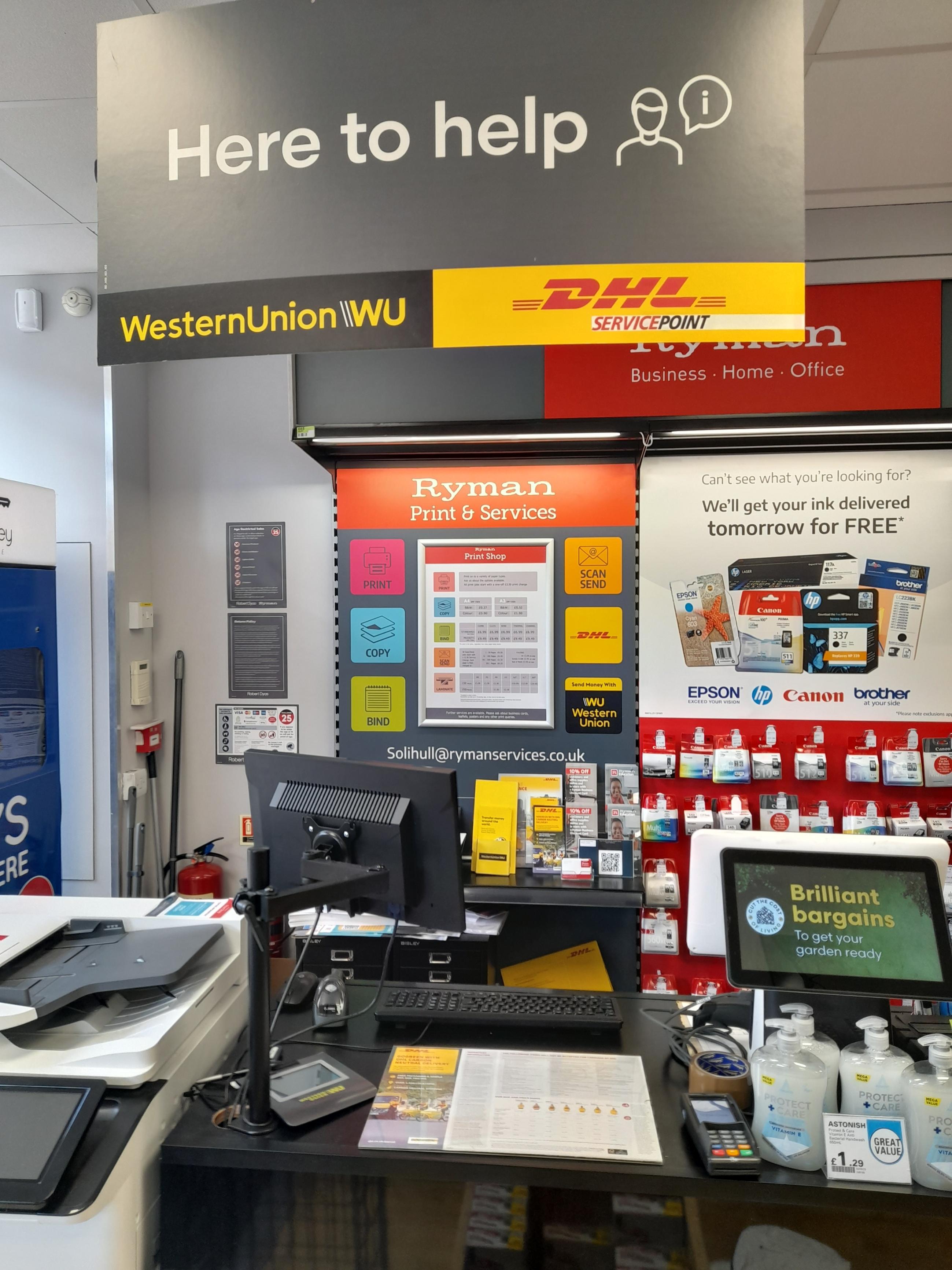 Images DHL Express Service Point (Robert Dyas Solihull)