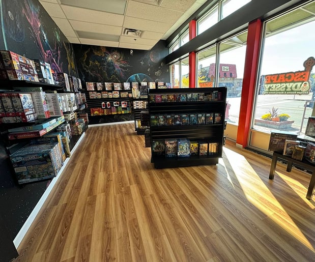 Images Escape Odyssey: Escape Rooms, Trading Cards, & Board Games