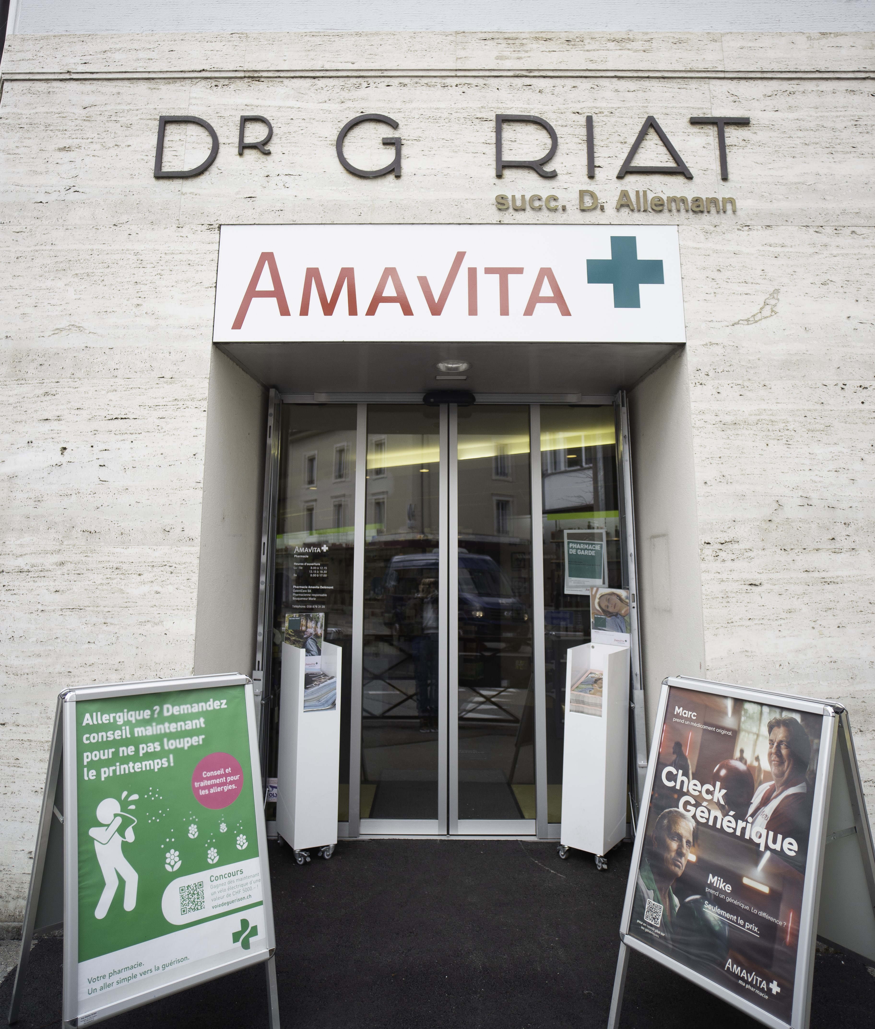 Pharmacie Amavita Delémont, Avenue de la Gare 46 in Delémont