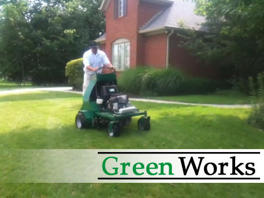 Images Greenworks Lawn Care