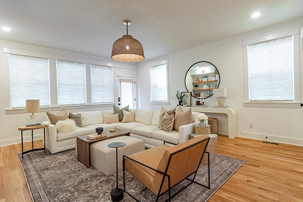 Our wide variety of shade styles means our team at Budget Blinds of Rockwall, Terrell, and Greenville can help you pick our the perfect shade or blind for any space in your home.