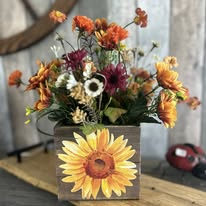 Country Wood Hearts & Lace Image