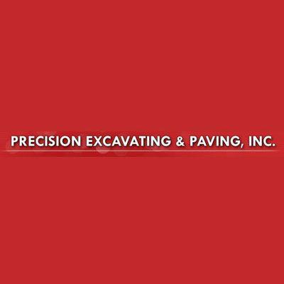 Precision Excavating Paving & Trucking Logo
