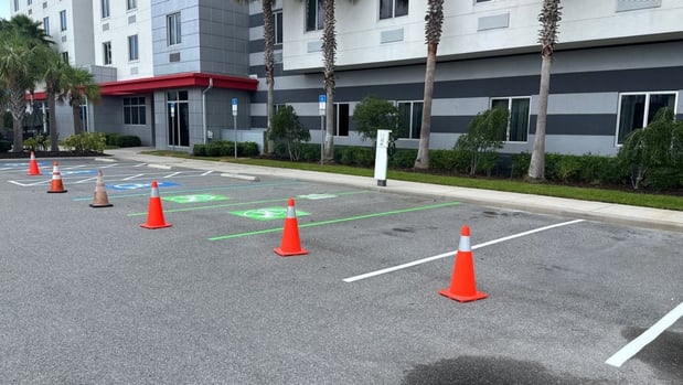 Images G-FORCE Parking Lot Striping of Jacksonville