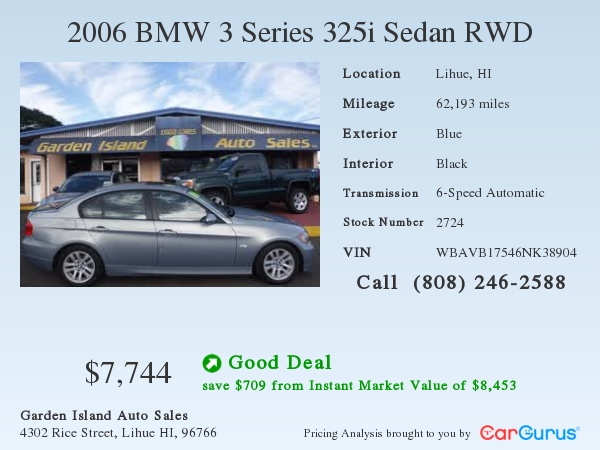 Garden Island Auto Sales 4302 Rice St Lihue Hi Auto Dealers Used