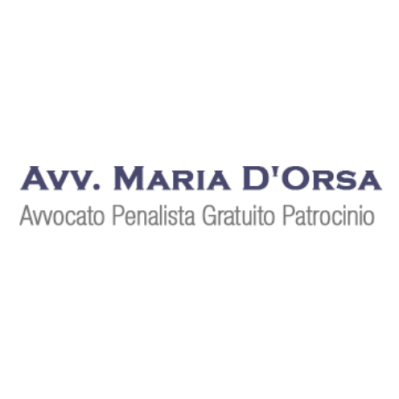 Avvocato Penalista Palermo Avv. Maria D'Orsa - Gratuito Patrocinio Logo