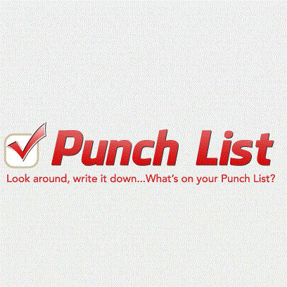 Punch List Bath and Home Remodeling Logo