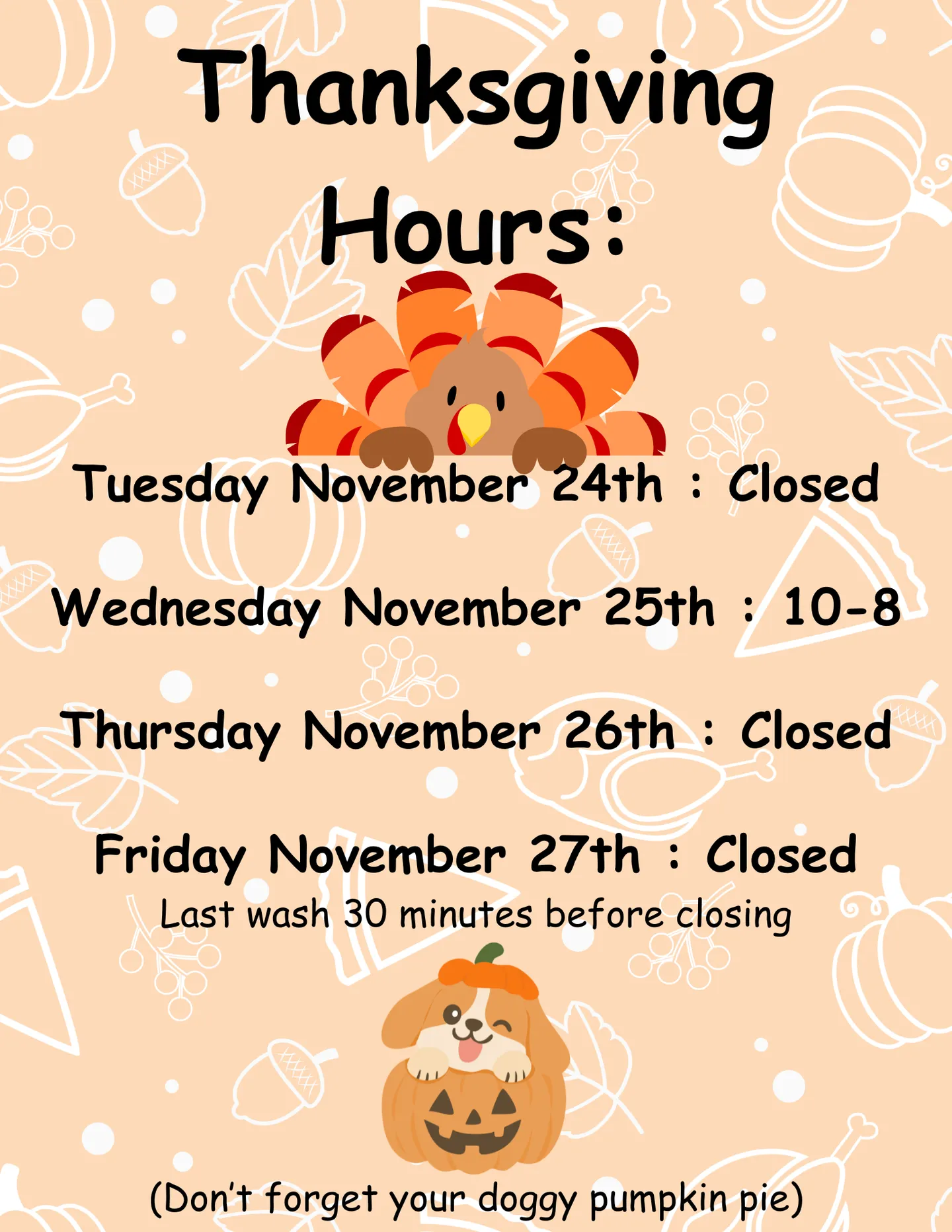 Image of Local Pet Event Holiday Hours Nearby