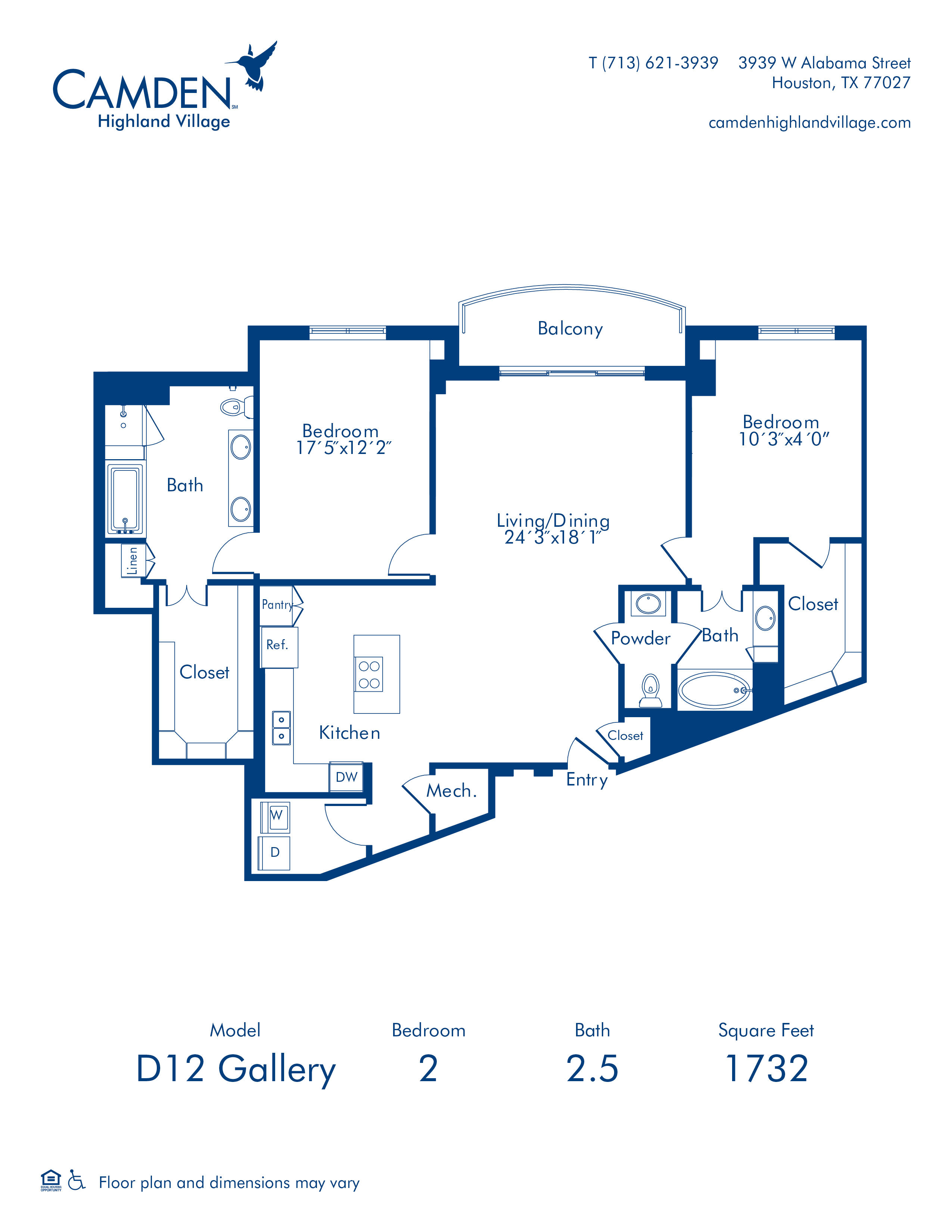 Camden Highland Village Apartments and Townhomes Photo