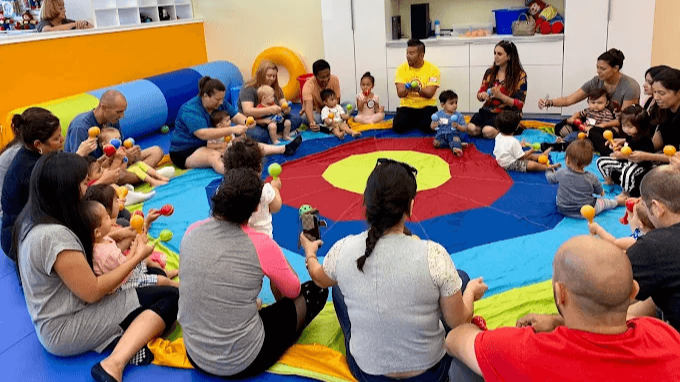 Every step, climb, and balancing attempt helps your child understand what their growing body can do. Our childhood development classes in Cypress make skill-building exciting through age-appropriate challenges and hands-on play.