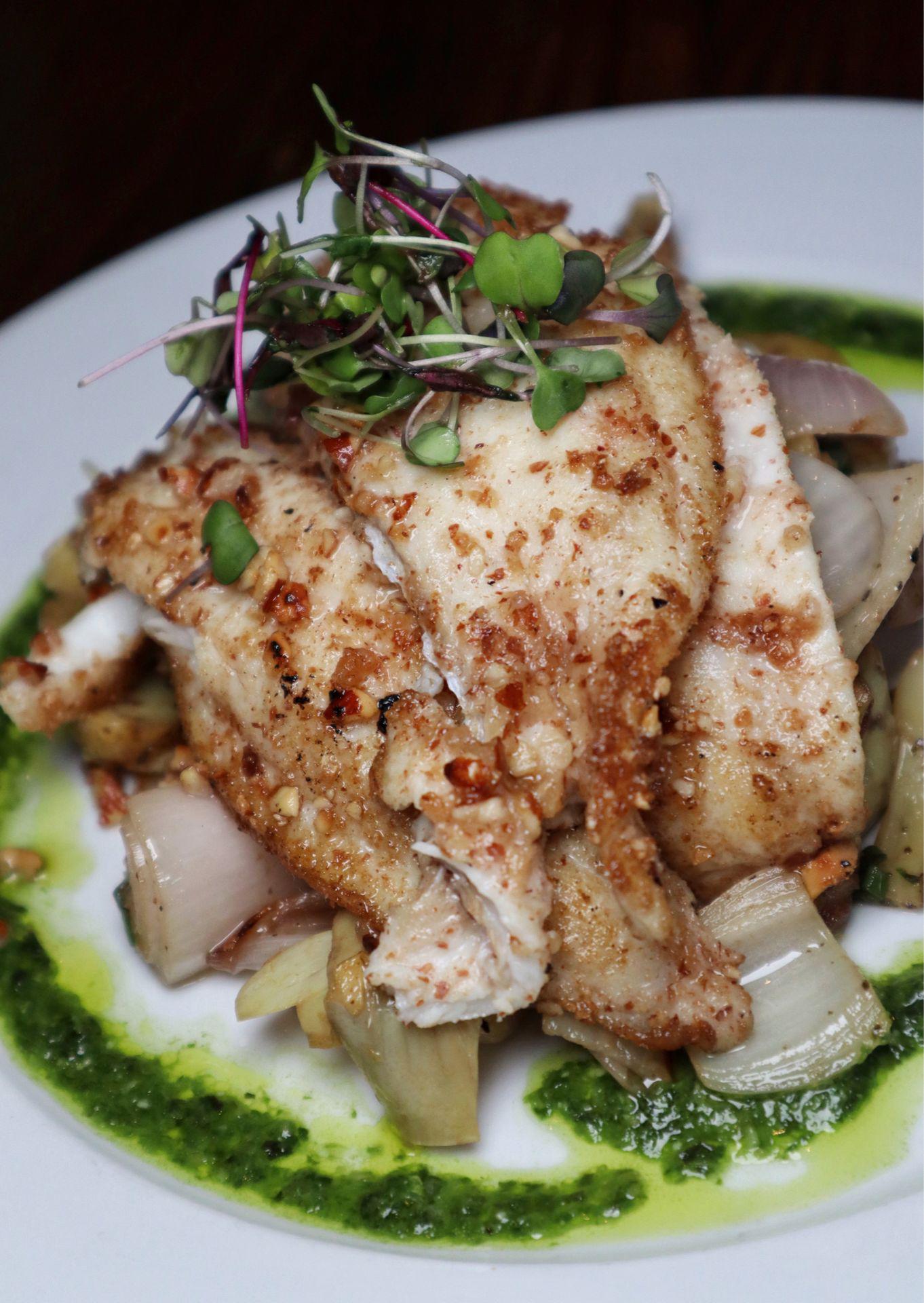 Almond Crusted Florida Fluke (Weekly Special)
