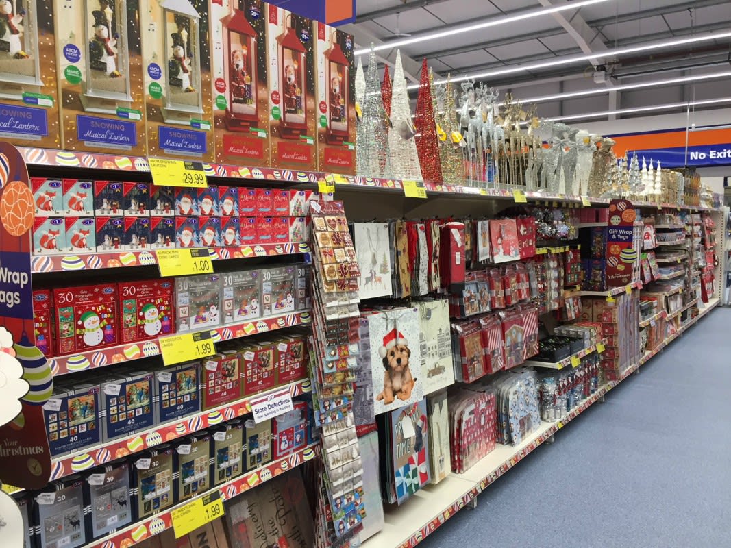 B&M's Christmas range is available at its new Stenhousemuir store, located on Tryst Road.